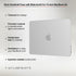 Incase Dots Hardshell with Makrolon® - MacBook Air 13 inch Case - M5 2026, M4 2025, M3 M2 2024-2022 - MacBook Case, Laptop Cover, Protective Hard Shell, Scratch Resistant, Lightweight (Clear)