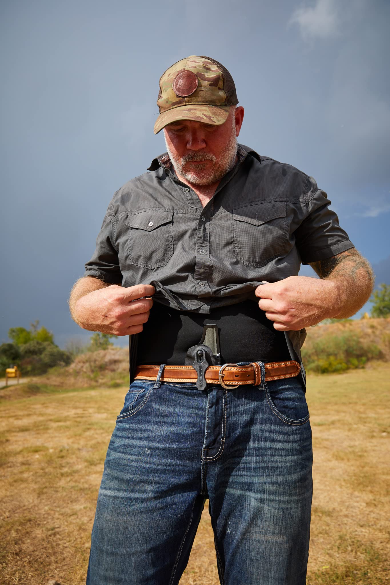 Species™ IWB Concealment Holster, Fits Springfield Armory Hellcat, STX Tactical Black, Right Hand