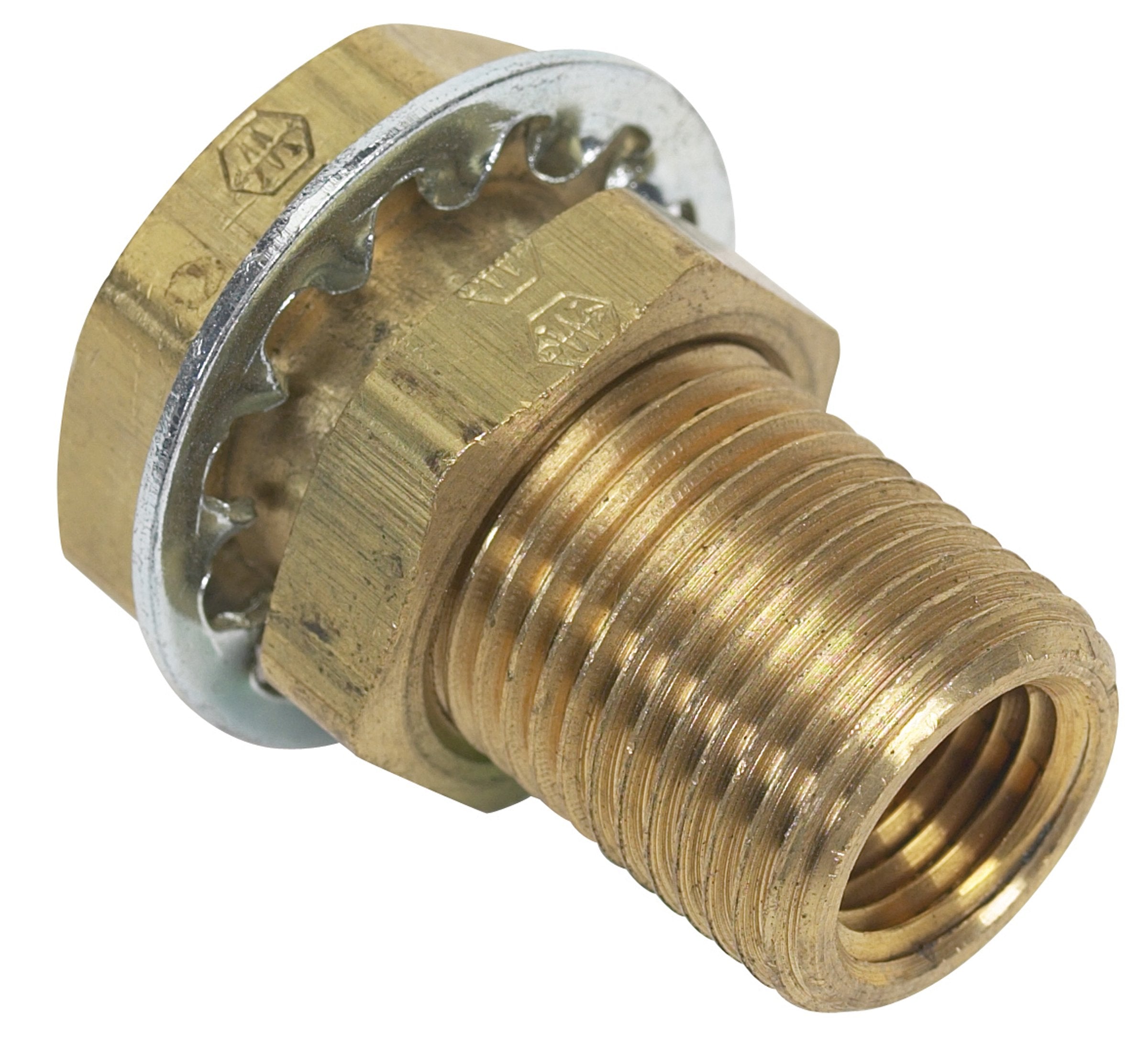 Moeller Marine Products Brass Fuel Line Hose Barb (Female 1/4" NPT 1/4")