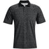 Under Armour Men's Iso-Chill Golf Polo, Black (002)/Halo Gray, Large