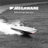MEGAWARE KEELGUARD 655 SKEGPRO - Fits Some Mercruiser, Mercury, Suzuki, and Yamaha Boat Motors (See Listing) Stainless Steel Skeg Protector Guard Against Damage from Ramp Dragging, Rocks, Debris