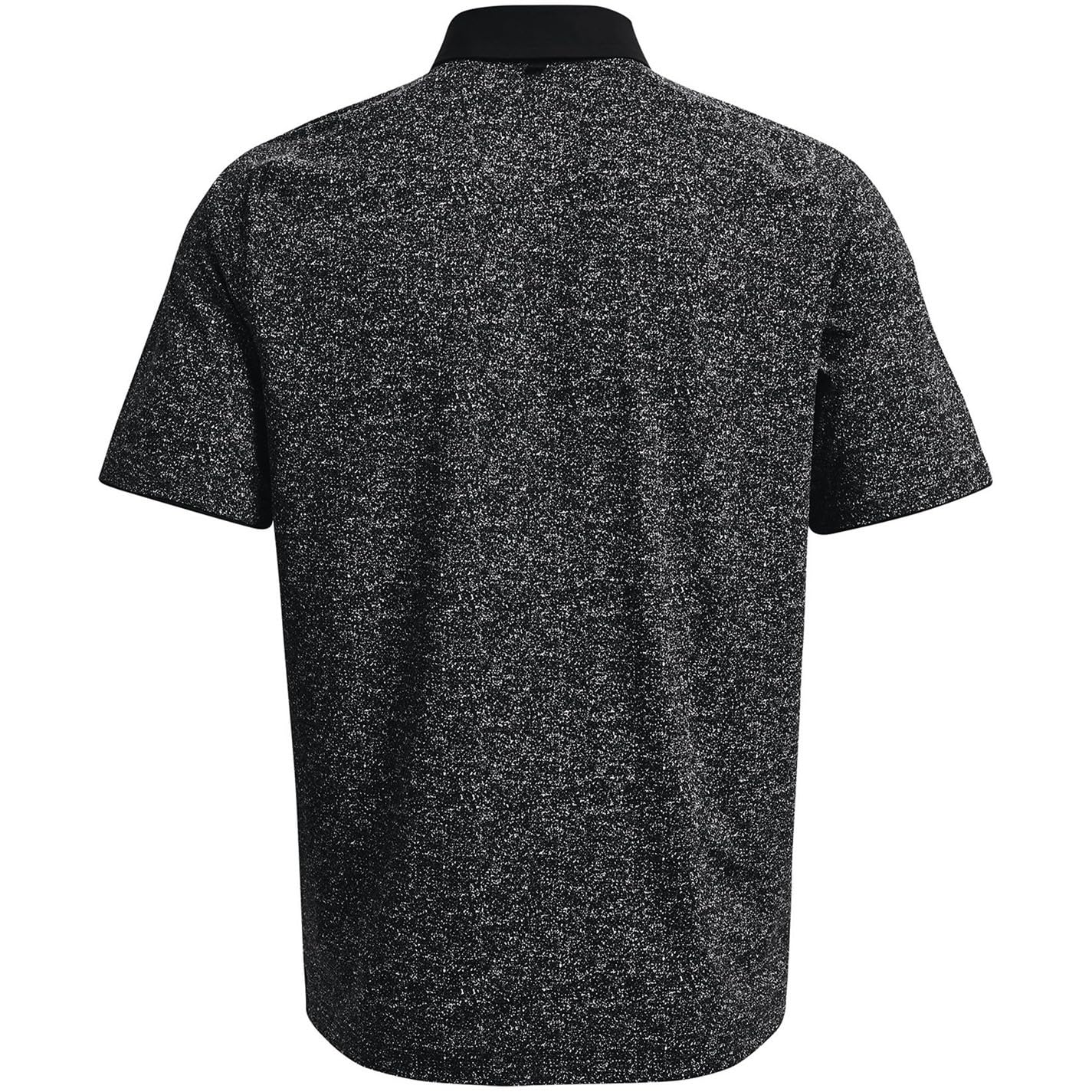 Under Armour Men's Iso-Chill Golf Polo, Black (002)/Halo Gray, Large