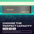 ADATA Legend 860 PCIe Gen4 x4 M.2 2280-1000GB, Powerful and Audacious, Solid State Drive (Legend 860, 1000GB)