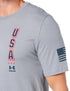 Under Armour Men's Freedom Graphic Short Sleeve T-ShirtDISC, (035) Steel Medium Heather / / Academy, XX-Large