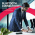 Yealink BH71 Workstation Speaker and Wireless Bluetooth Headset BH71 (1208653) - Teams Certified Deskphone, PC/Mac, Works with Zoom, RingCentral, 8x8, Vonage Gold Support Plan Included