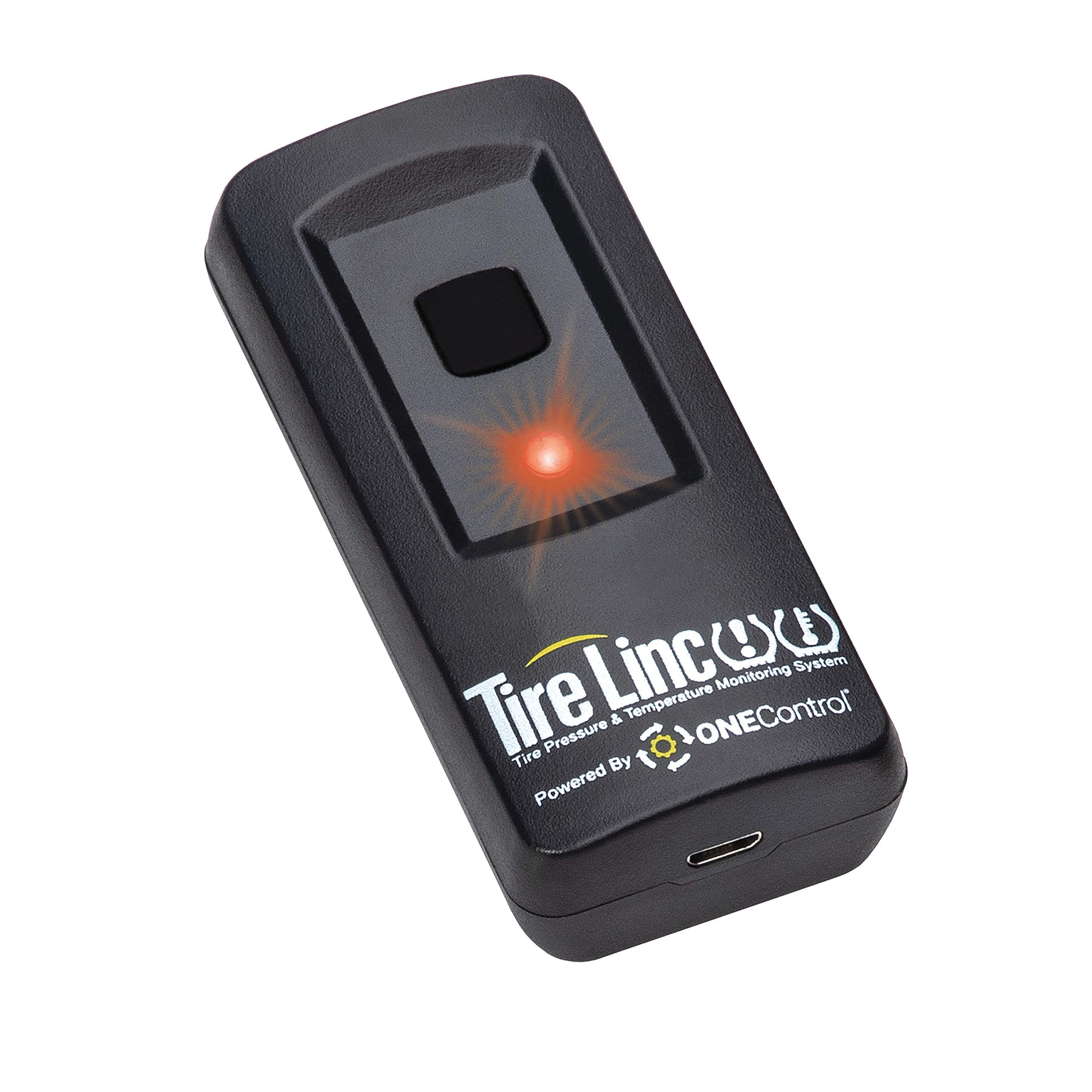 Lippert Tire LINC Tire Pressure and Temperature Monitoring System Alert Indicator for RVs and Tow Vehicles, Compatible with OneControl, No App Required, Always-on Notifications - 26240