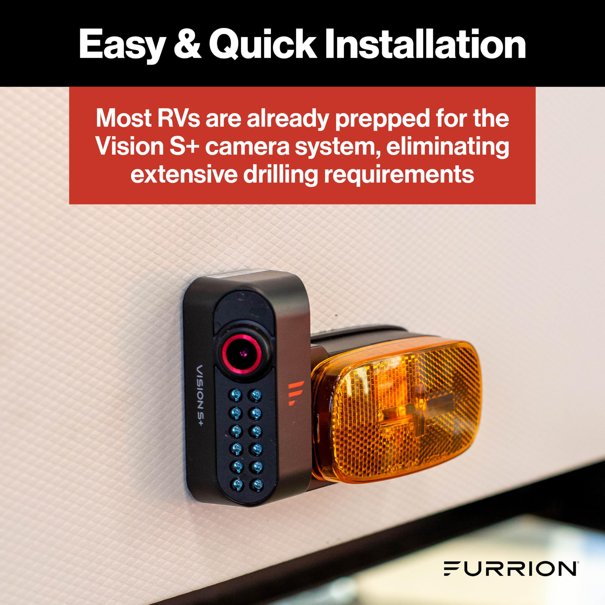 Furrion Vision S+ Wireless 3-Camera RV System with 7" Monitor, FOS7HTAEN