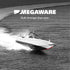 MEGAWARE KEELGUARD XL ScuffBuster BowGuard, Prevent Trailer Bow Roller Damage by Stern Eye Bolt; 3M Adhesive; Stainless Steel Mirror Polished Finish; Easily Bends; Solid (9" x 8.75")