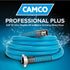 Camco EVOFlex 4-Ft RV Drinking Water Hose - Features Extra Flexible Design w/Stainless Steel Strain Relief Ends - Lead-Free, BPA-Free and Phthalate-Free - 5/8 ID (22590)