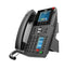 Fanvil X5U High-End VoIP Phone, 3.5-Inch Color Display, 2.4-Inch Side Color Display for DSS Keys. 16 SIP Lines, Dual-Port Gigabit Ethernet, Power Adapter Not Included