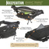 Maxpedition Keystone Versipack (0456B, Black) Tactical EDC Waist Pack