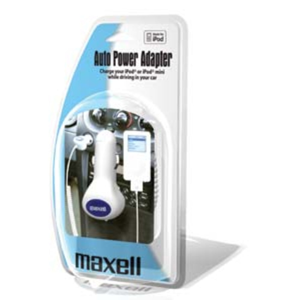 Maxell 191211 Auto Power Adapter Cord for iPod P-11 Image 1