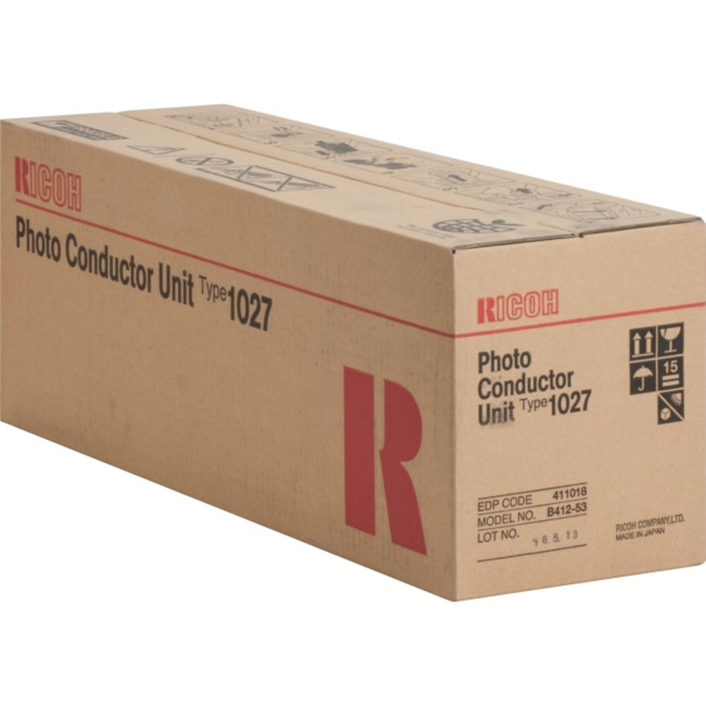 Ricoh 411018 Drum Type 1027 Black - 45,000 Pg Yield Image 1