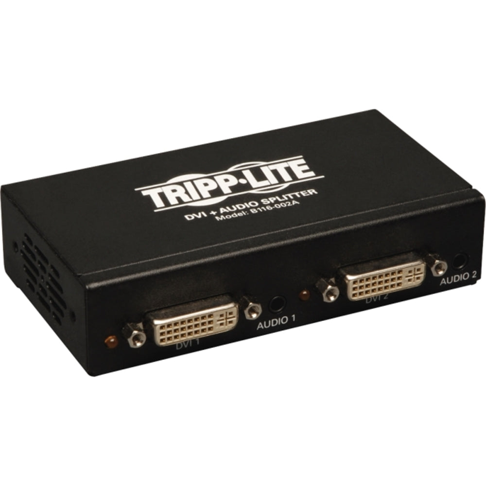 Tripp Lite B116-002A 2-Port DVI Single Link Video/Audio Splitter Image 1