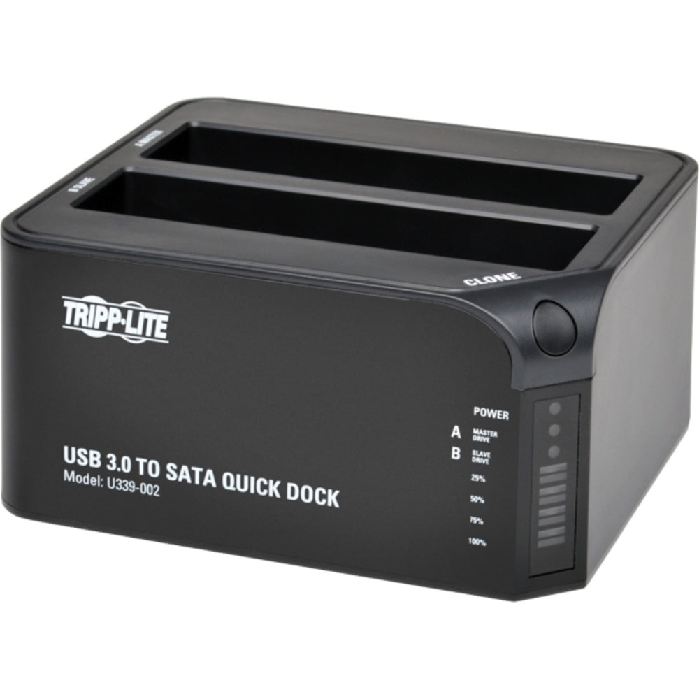 Tripp Lite U339-002 Usb 3.0 Superspeed To Dual Sata External Hard Drive Docking Image 1