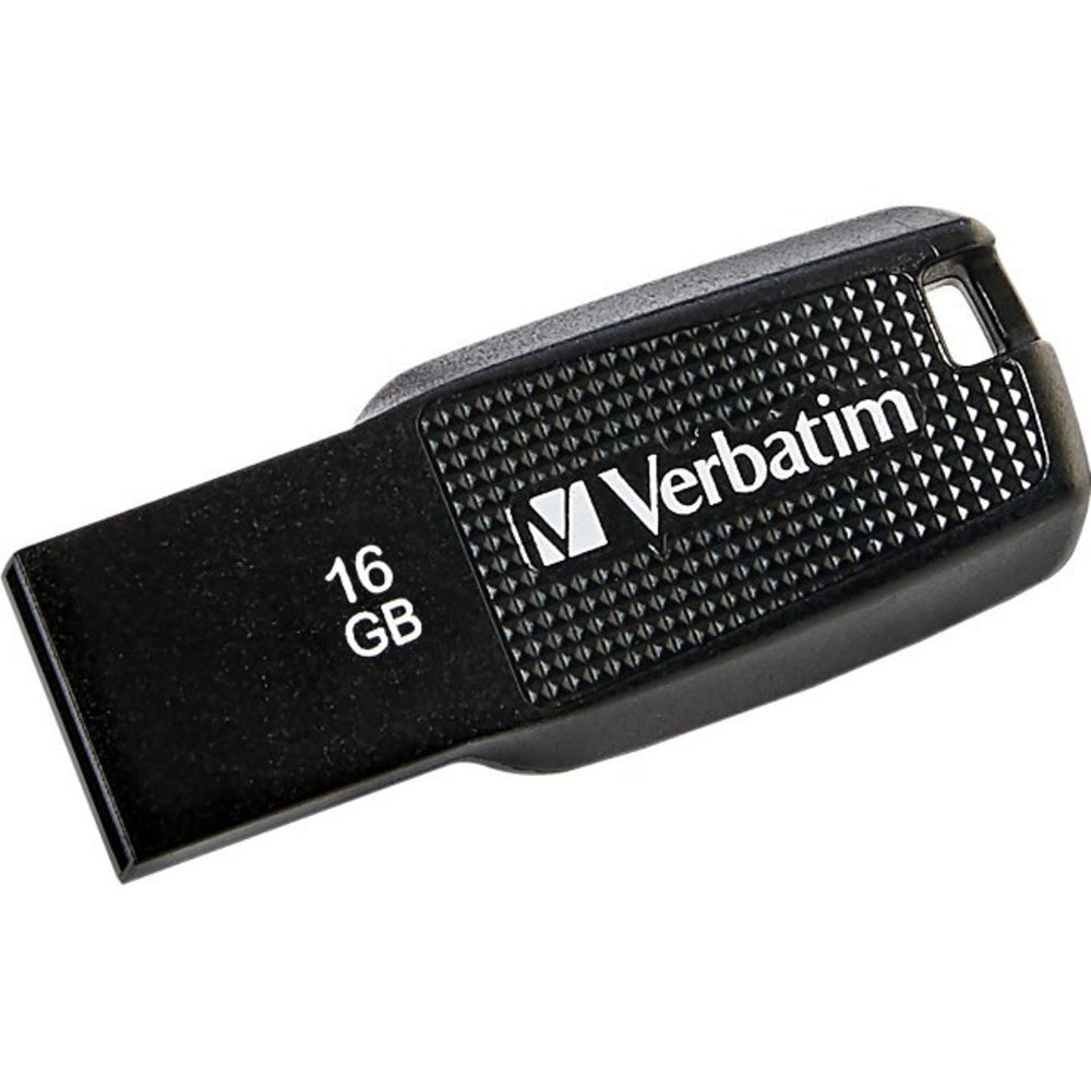 Verbatim 70875 16GB Ergo USB Flash Drive Black Image 1