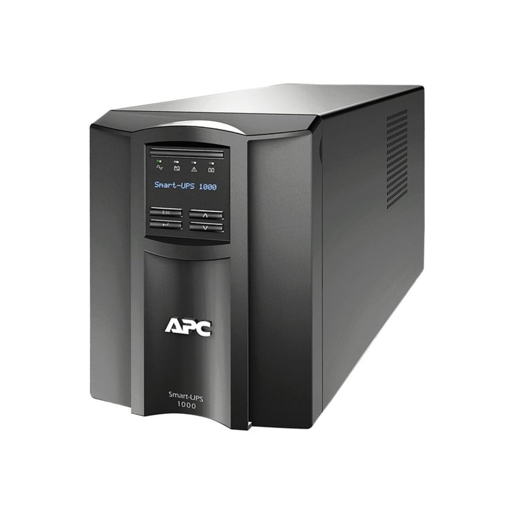Apc Smc1000C Smart-Ups 8-Outlet 600 1000Va 120V Lcd Ups System Smartconnect Image 1