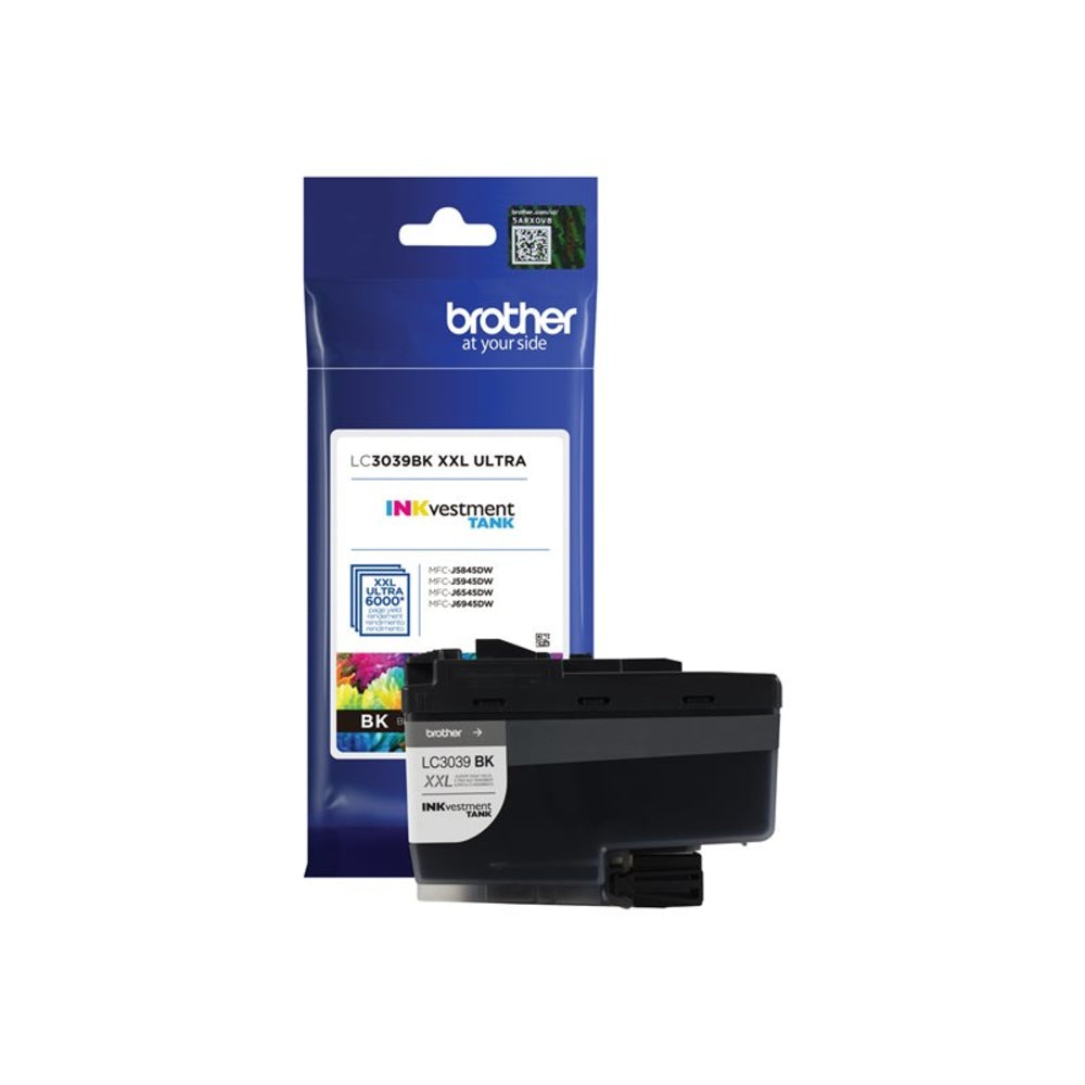 BROTHER INTERNATIONAL CORPORAT LC3039BK ULTRA HIGH YIELD BLACK INK Image 1
