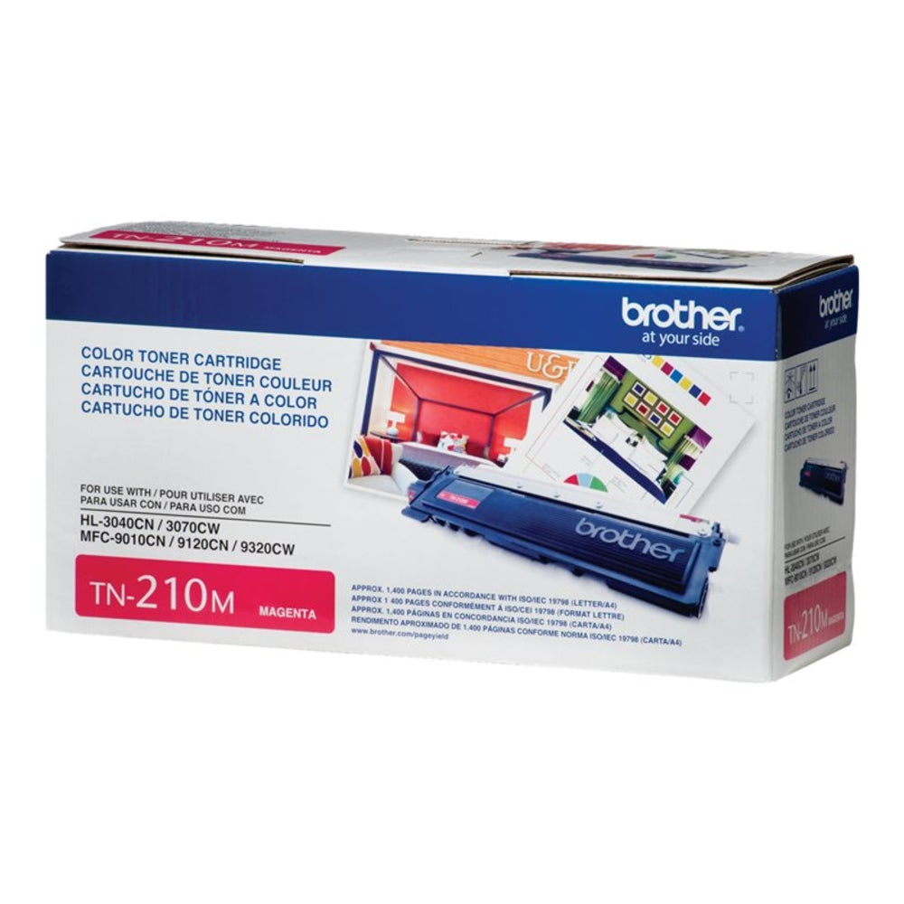 Brother TN-210M Magenta Toner Cartridge Image 1