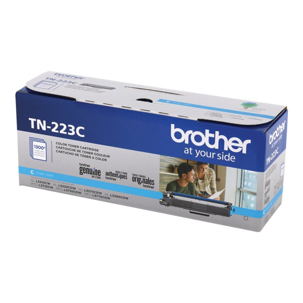 BROTHER INTERNATIONAL CORPORAT TN223C STANDARD YIELD CYAN TONER CARTRIDGE Image 1