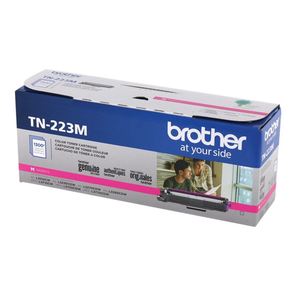BROTHER INTERNATIONAL CORPORAT TN223M STANDARD YIELD MAGENTA TONER CARTRIDGE Image 1