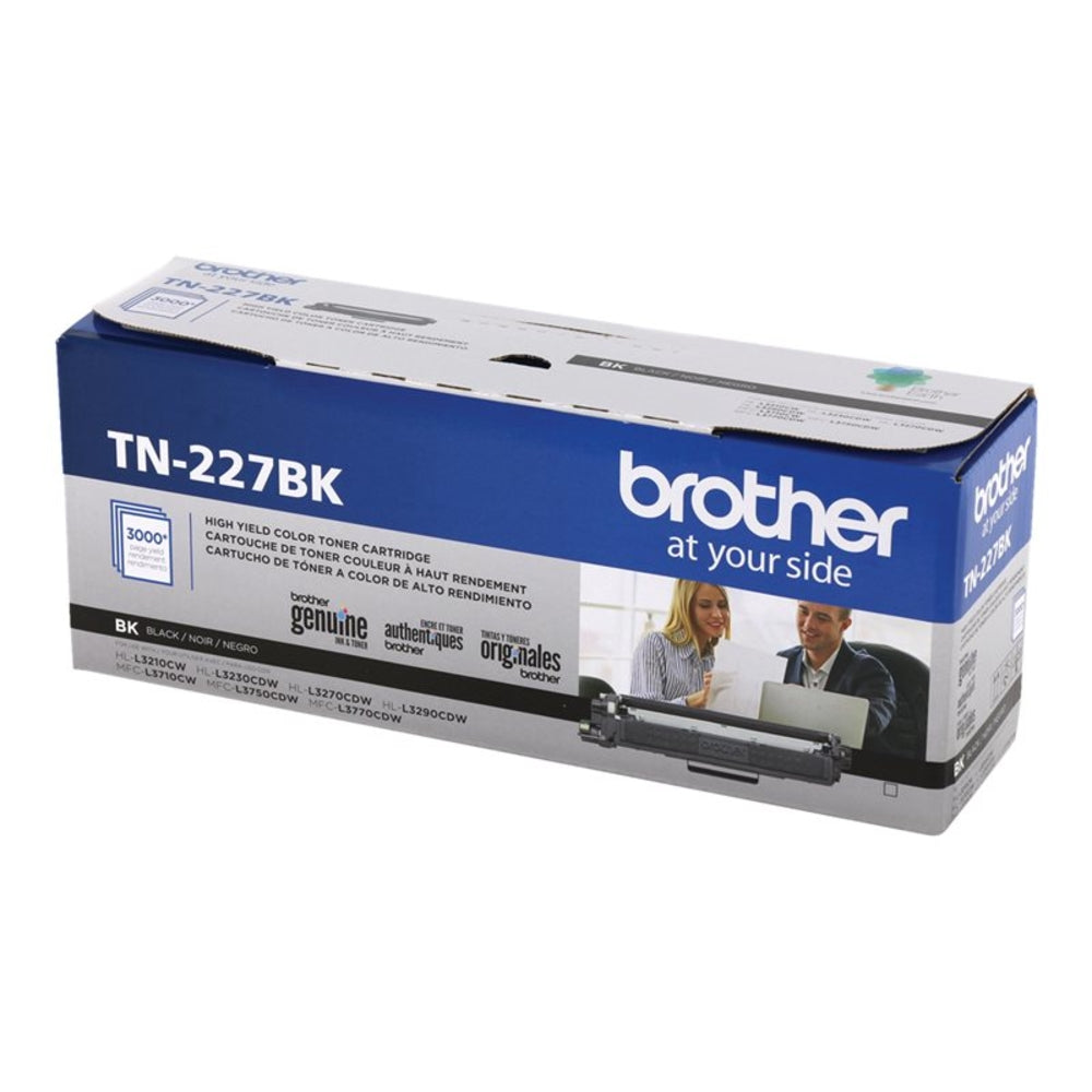 BROTHER INTERNATIONAL CORPORAT TN227BK HIGH YIELD BLACK TONER CARTRIDGE Image 1