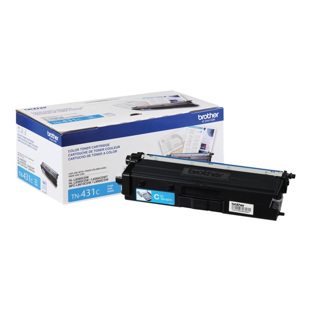 BROTHER INTERNATIONAL CORPORAT TN431C STANDARD YIELD CYAN TONER Image 1