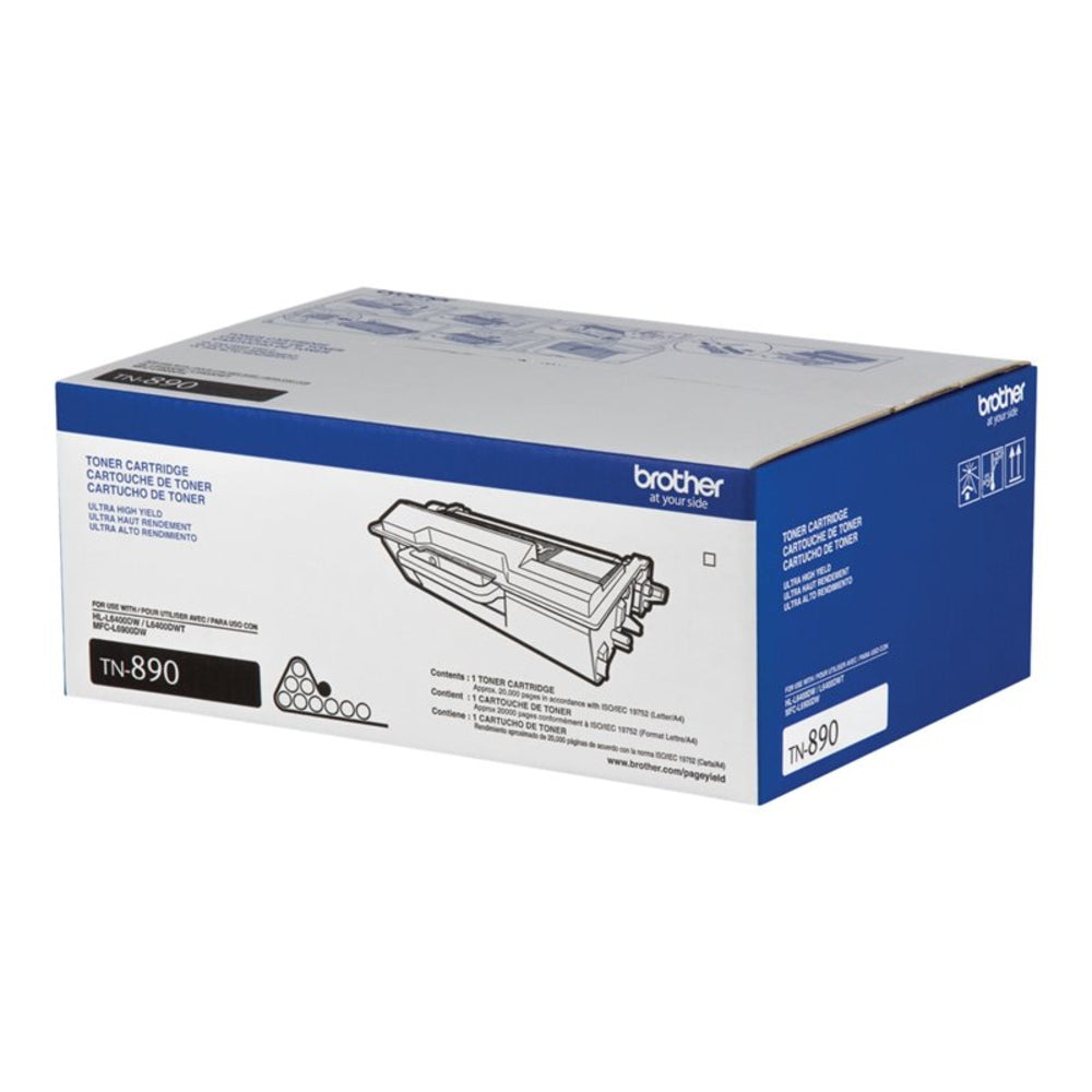 Brother TN-890 HL-L6400DW Ultra High Yield Black Toner Image 1