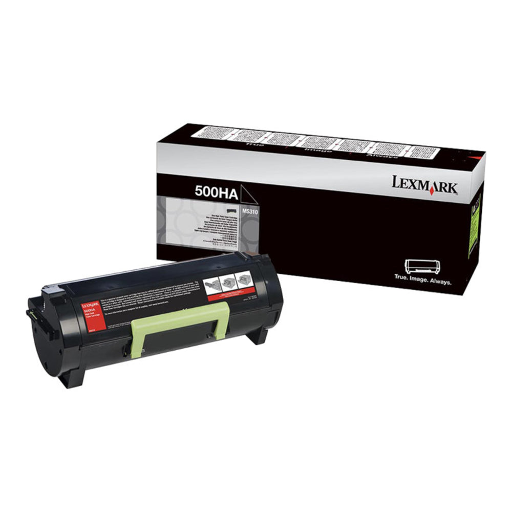 Lexmark 50F0HA0 Toner 500HA Black 5000 Pg Yield Image 1