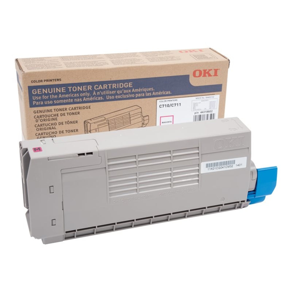 Okidata 44318602 C711Dn Magenta Toner Image 1