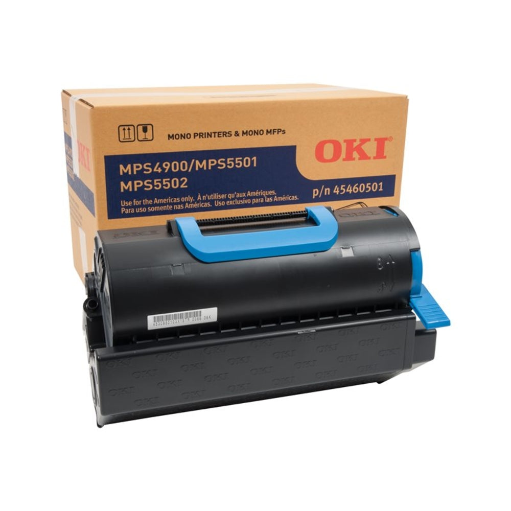 OKI MPS5501B Black Toner Cartridge - 30000 Pages Image 1