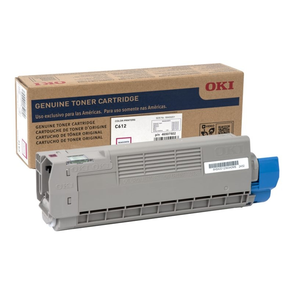 OKIDATA 46507502 C612N Sd Yld Magenta Toner Image 1