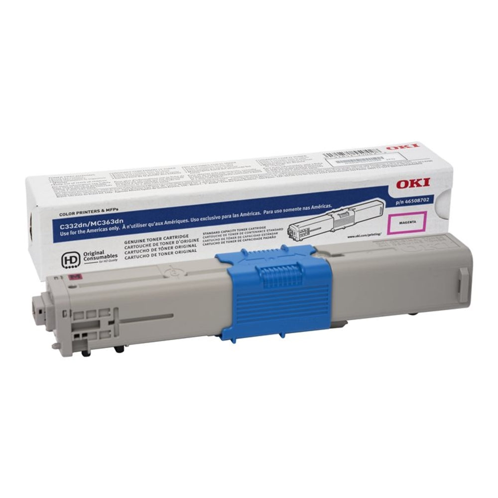 Okidata 46508702 Mc363dn SD Yld Magenta Toner Image 1
