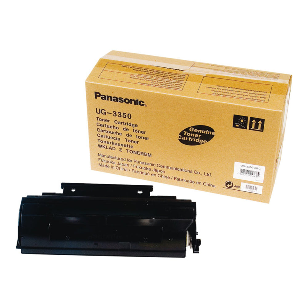 Panasonic Ug3350 Toner Cartridge Laser Fax Black -For Use In Uf585 / Uf595 Image 1