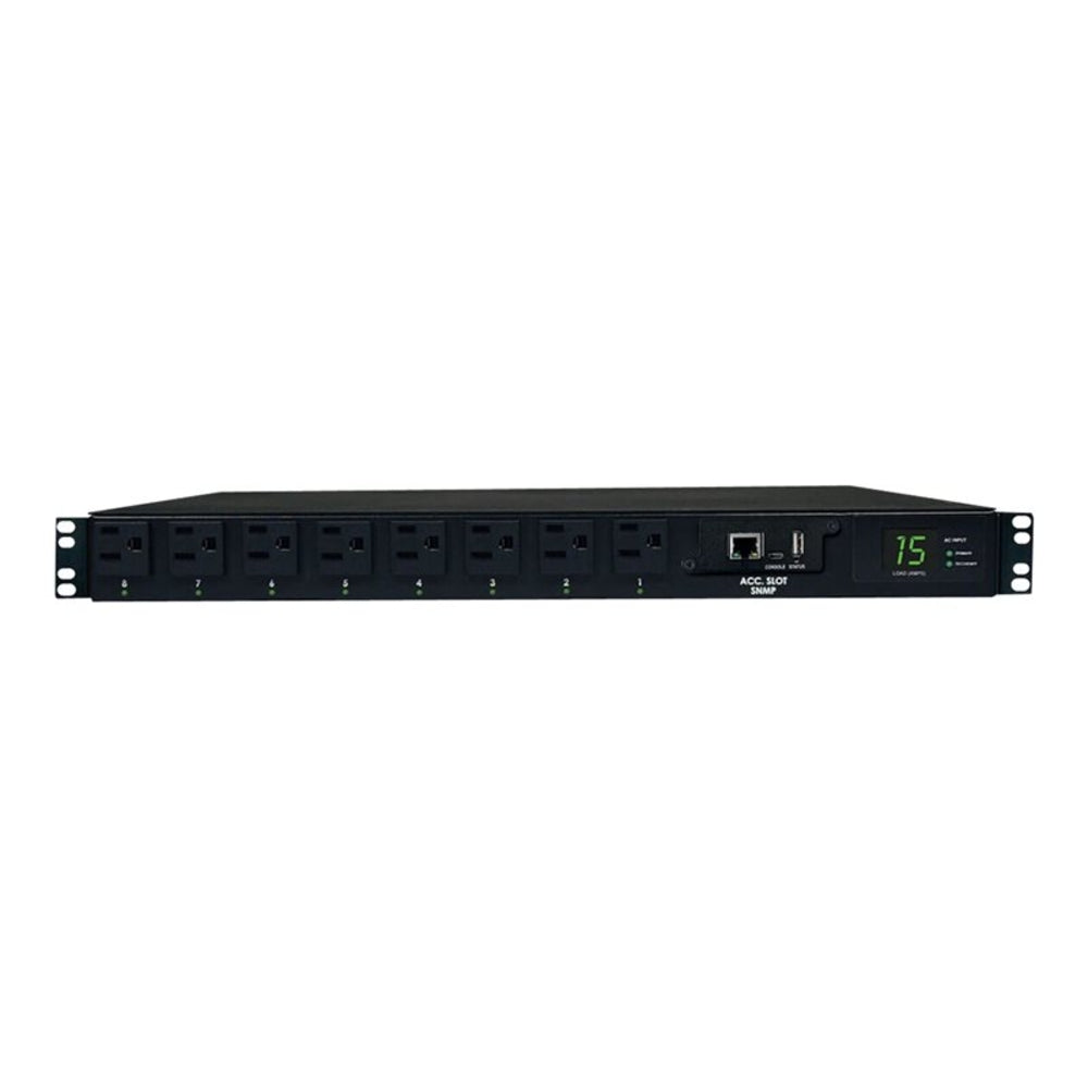 Tripp Lite PDUMH15ATNET PDU Switched 1.4Kw 120V 15A 1U 8 Outlets Image 1