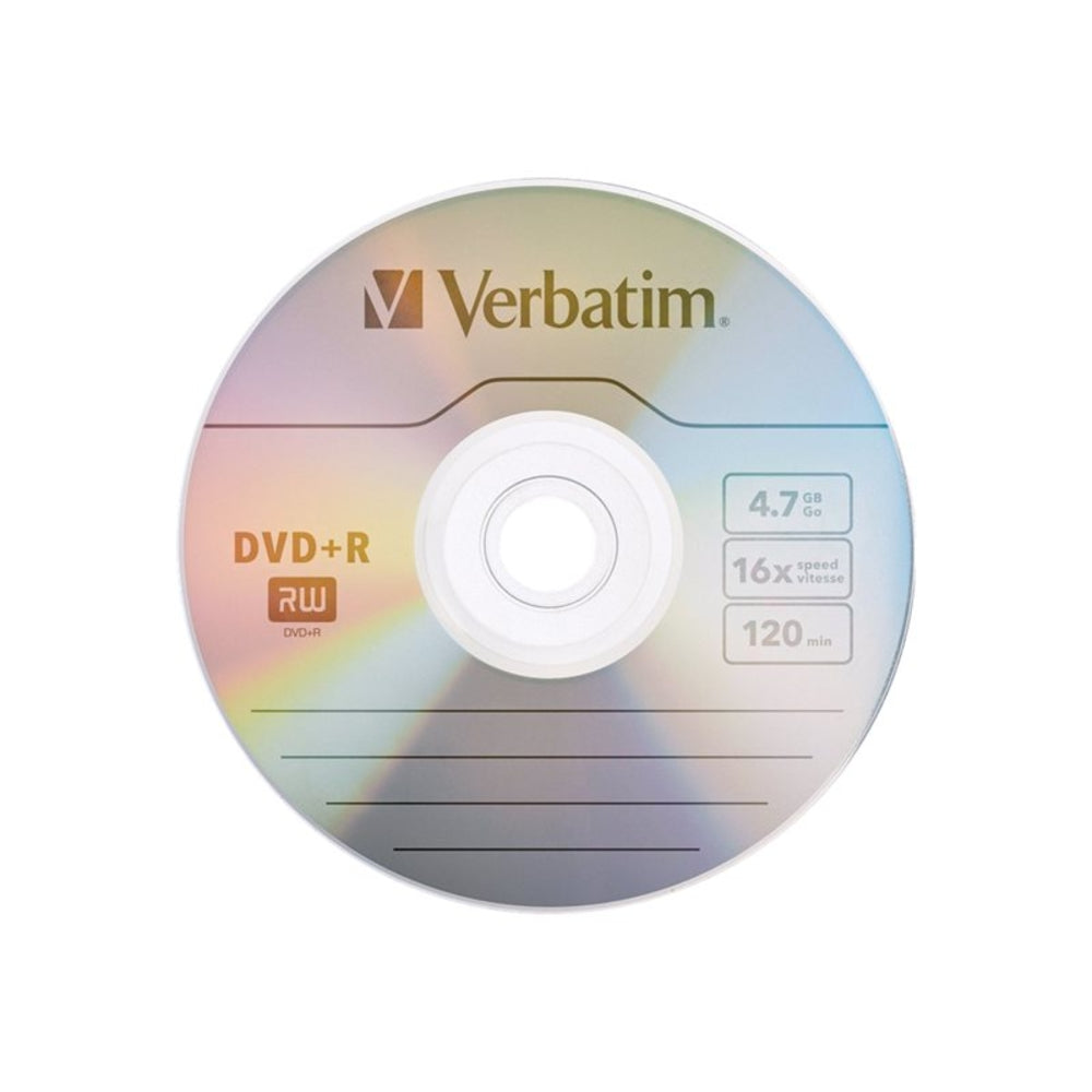 Verbatim Americas Llc 94916 1 X Dvd+R 4.7 Gb 16X Jewel Case Storage Media Image 1
