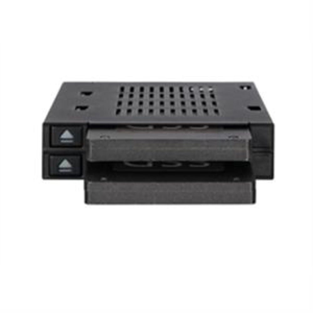 Icy Dock Mb522Sp-B Flexidock 5.25Bay 2X2.5 Trayless Hot-Swap Mobile Rack