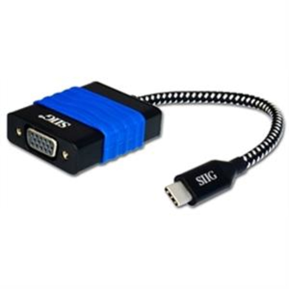 Siig CB-TC0114-S2 USB Type-C to VGA Video Cable Adapter Image 1