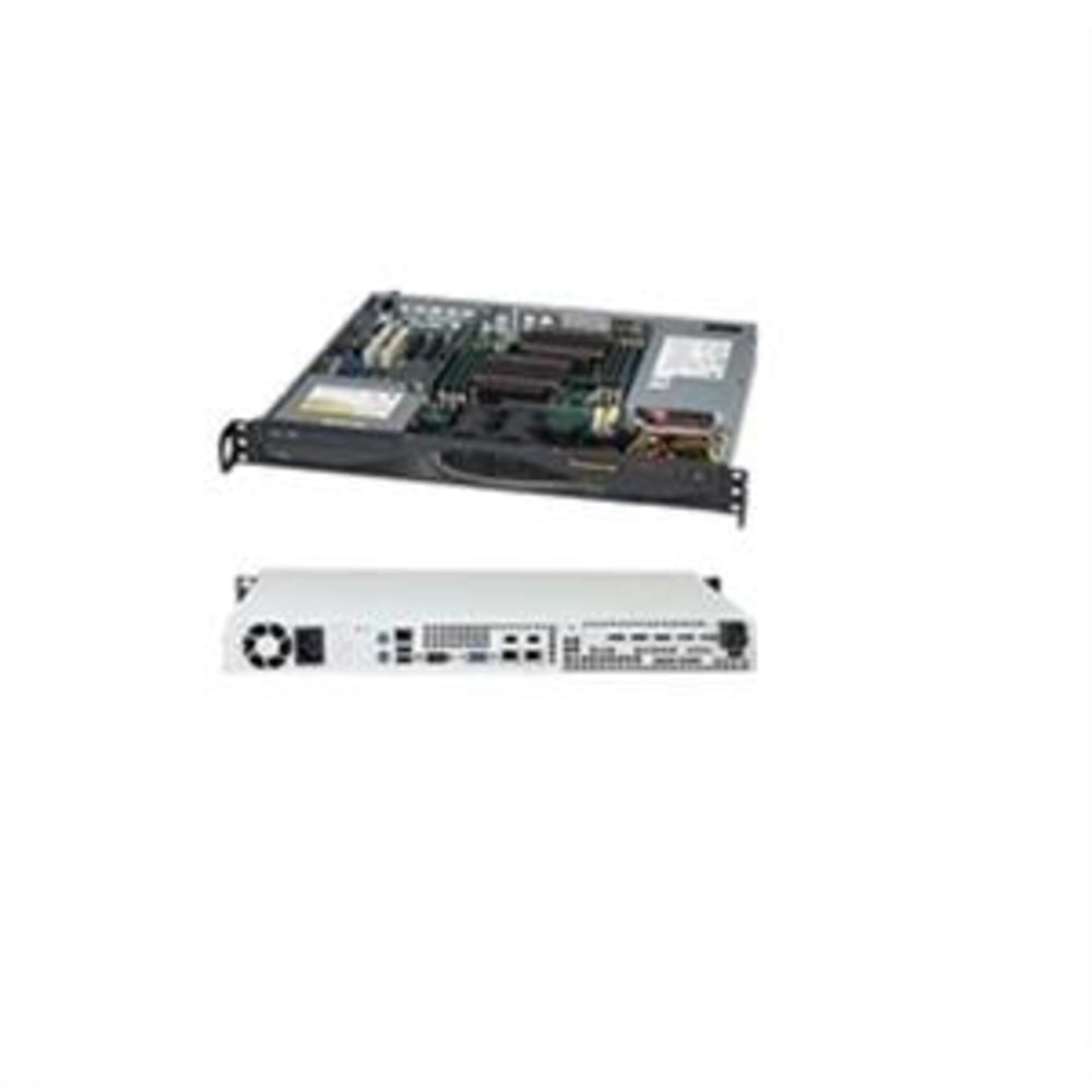 Supermicro Cse-512F-350B1 Superchassis 350W Mini 1U Rackmount Server Chassis Image 1