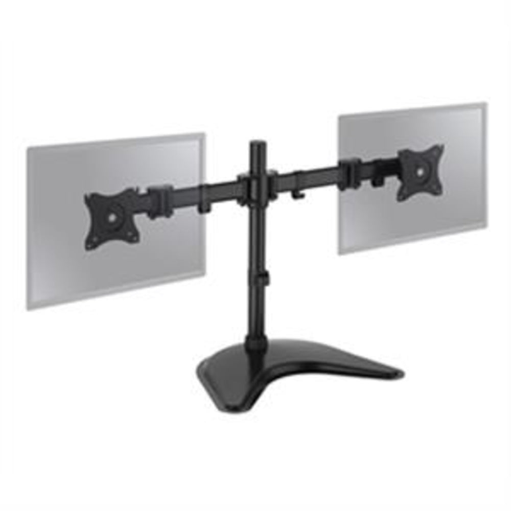SIIG CE-MT1U12-S1 AC Articulated Freestanding Dual Monitor Desk Stand 13 to 27