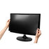 Magnetic Monitor Privacy Screen for 21.5" Widescreen Flat Panel Monitors, 16:9 - Slim Magnetic Strip, Blue Light Reduction
