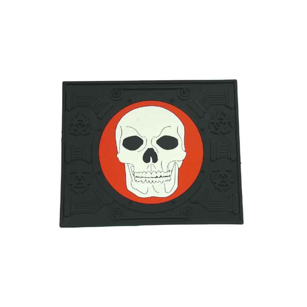 Barjan 0241052 Rubber Mat - Skull and Crossbone Design Image 1