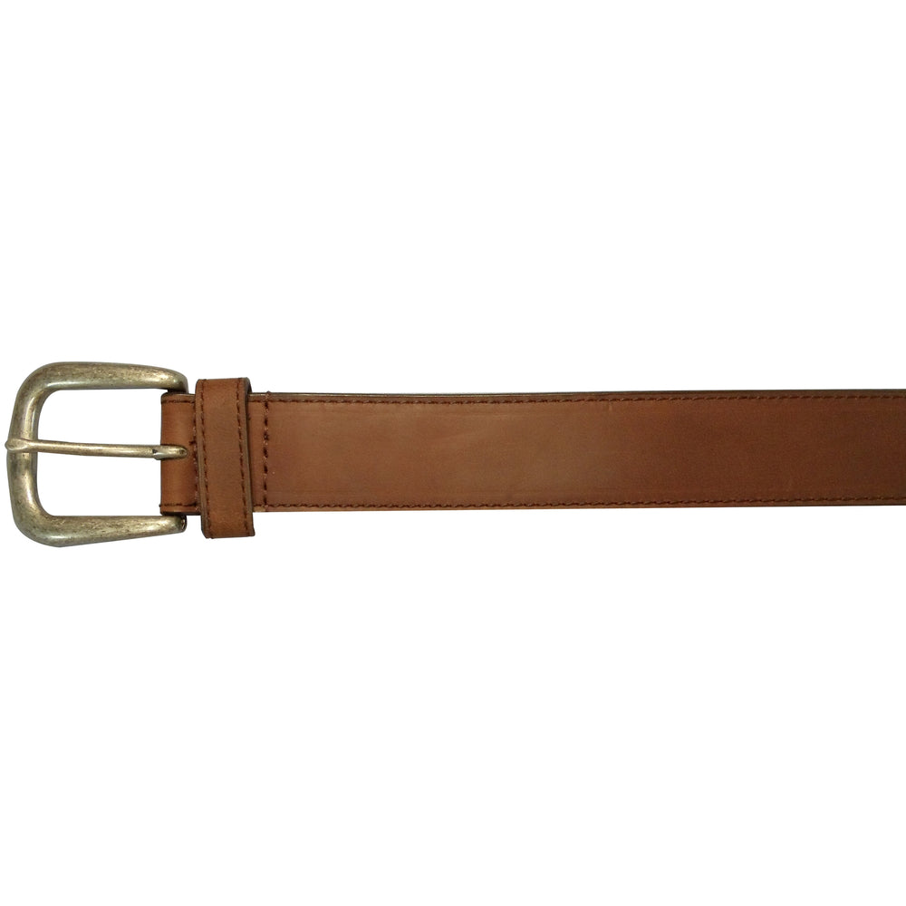 Barjan 10625410242 42" Leather Field And Stream Belt - Brown Image 1