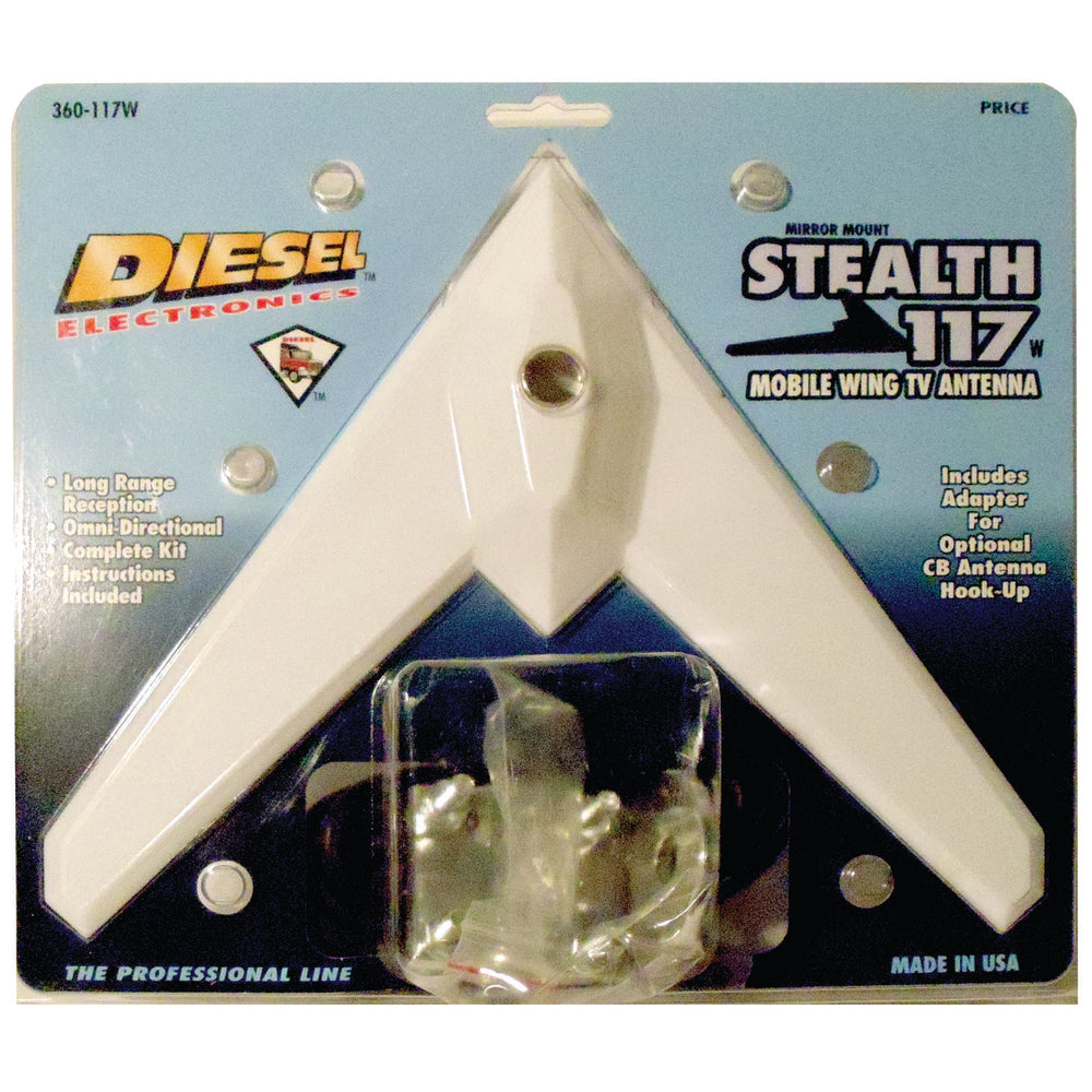 Barjan 360117MW Diesel Stealth 117 TV Antenna Image 1