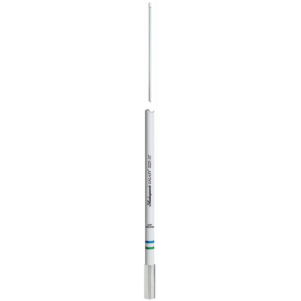 Shakespeare 5225-XT Galaxy 8 VHF Marine Antenna - Heavy Duty 100 Watt 6dB Gain Image 1