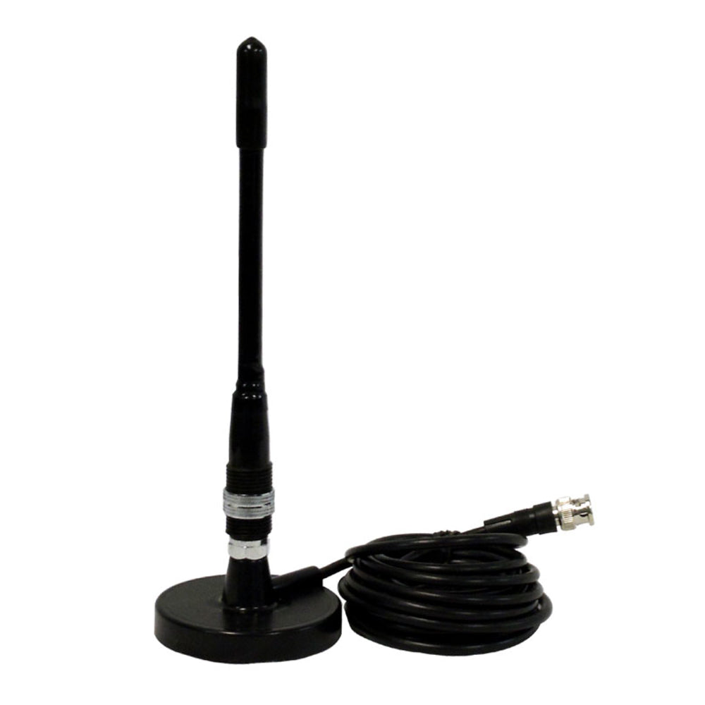 Procomm A108PM-BNC 8" Magnetic Mount 12' Coax with BNC Connector Image 1