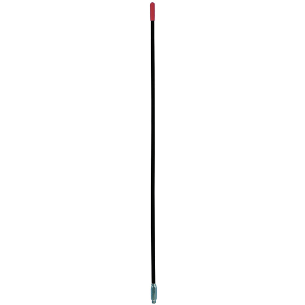 Accessories Unlimited AU22-B CB Antenna 3' Fiberglass 3/8" X 24" Threads Black Image 1