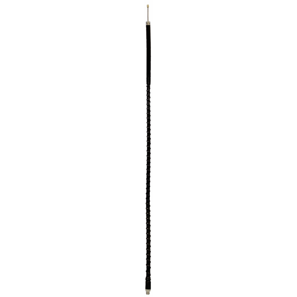 Accessories Unlimited AUT500-B 5ft 1000W Black Heavy Duty Antenna with 3/8" X 24" Connector Image 1