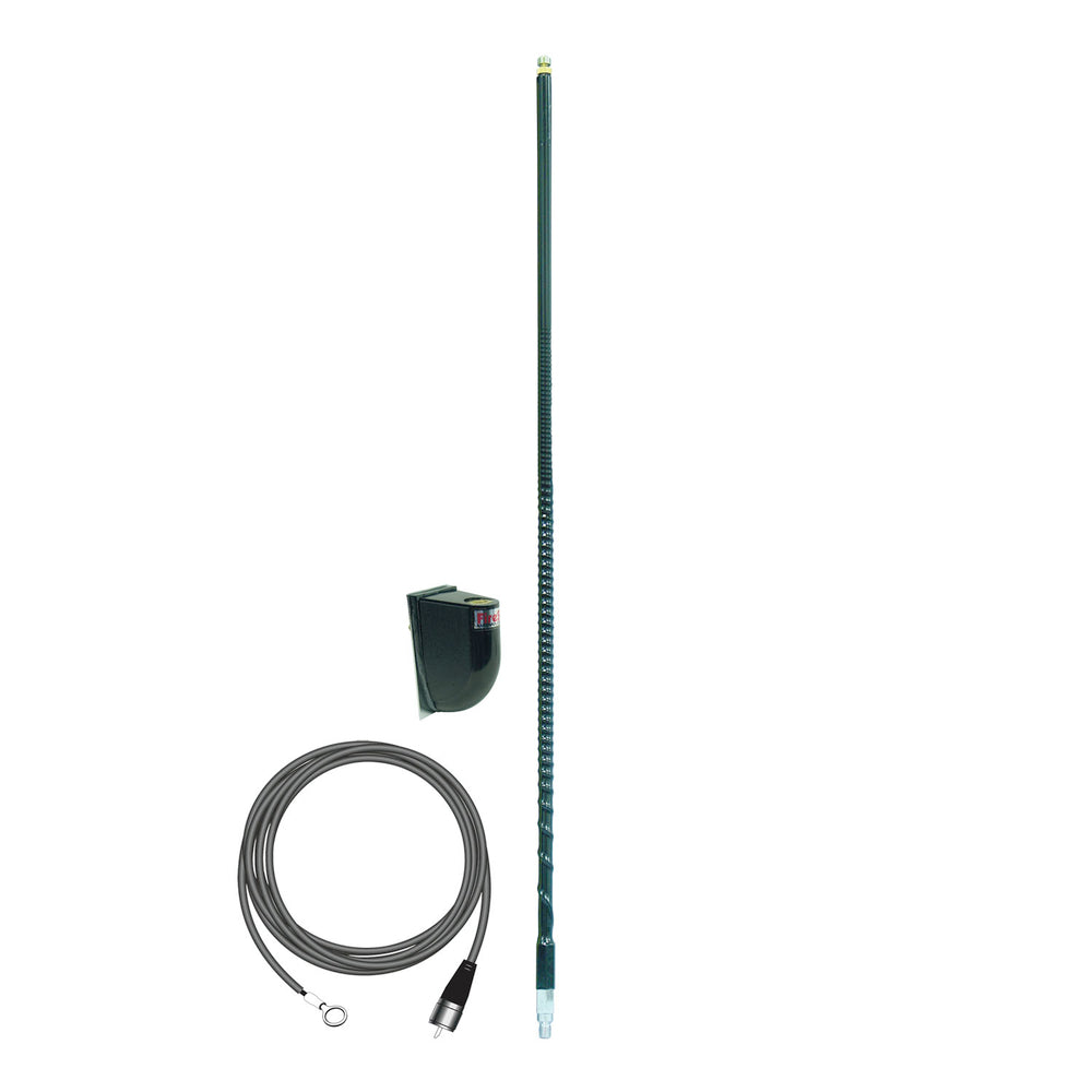 Firestik LG3M2-B 3' NGP CB Antenna Kit 17'' Coax - Side Mount - Lightweight Image 1