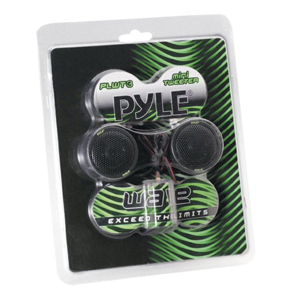 Pyle PLWT3 Car Speaker Pair - 120W Surface Mount Tweeters Image 1